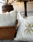 BEETLE & BUD Pillow | Brass
