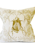 BEETLE & BUD Pillow | Brass