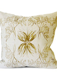 BEETLE & BUD Pillow | Brass