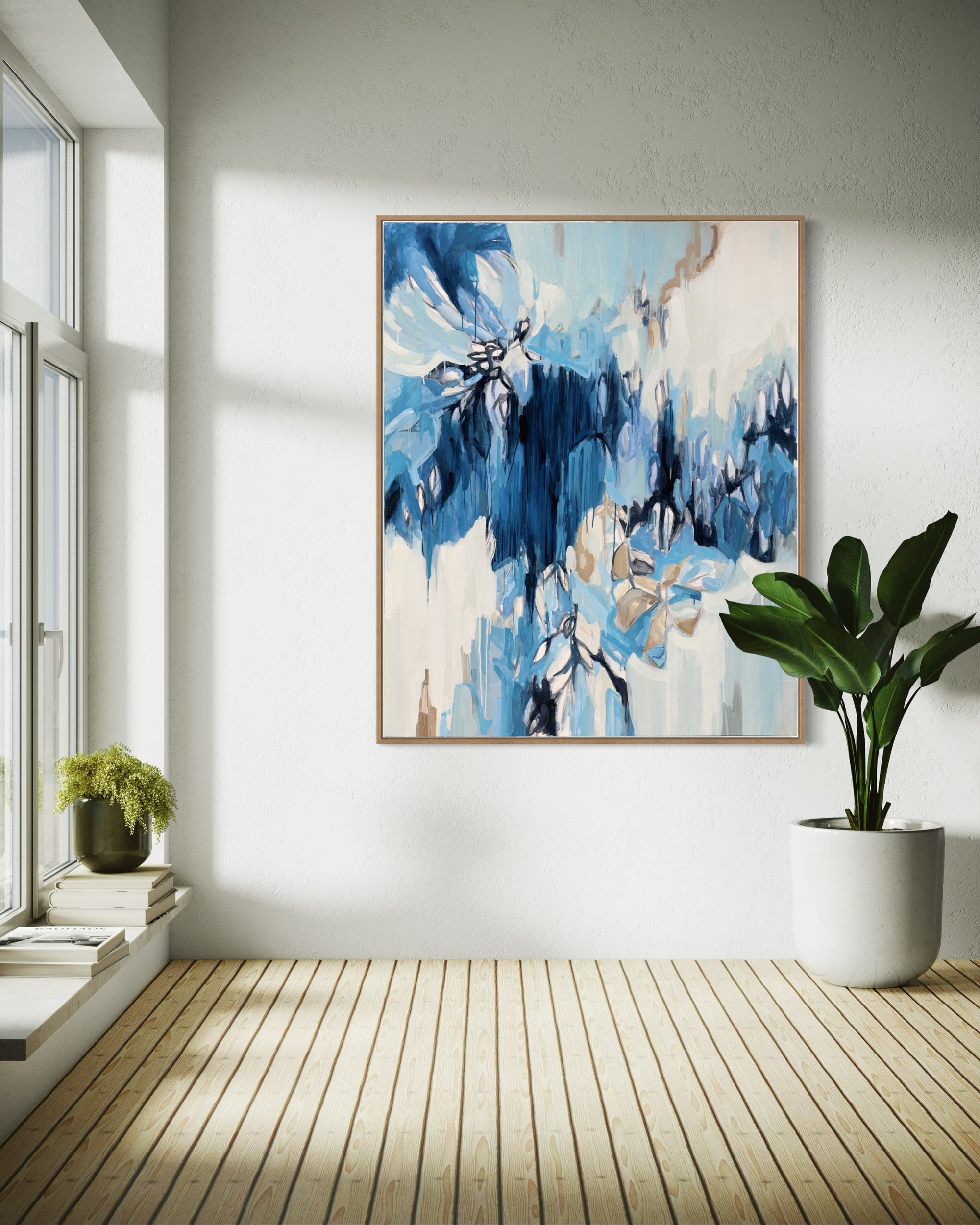 wendy martin art work - painting on panel 