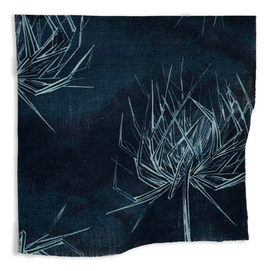PALM PETITE | DEEP INDIGO ON NATURAL