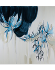Wendy Martin Fine Art painting on panel Flow State Floral 