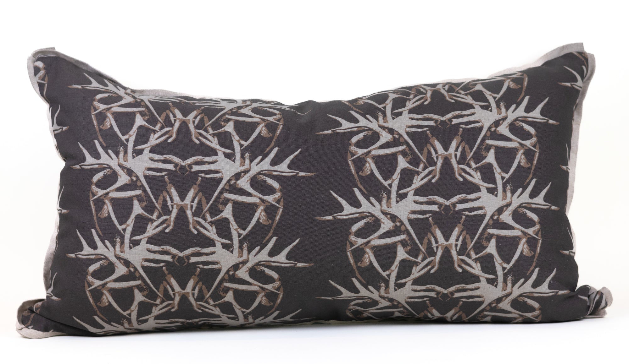 Antler Pattern Pillow - Wendy Martin