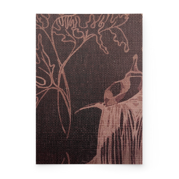 BEETLE + BUD GRASSCLOTH | MULBERRY