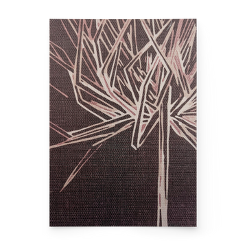 PALM GRASSCLOTH | PLUM
