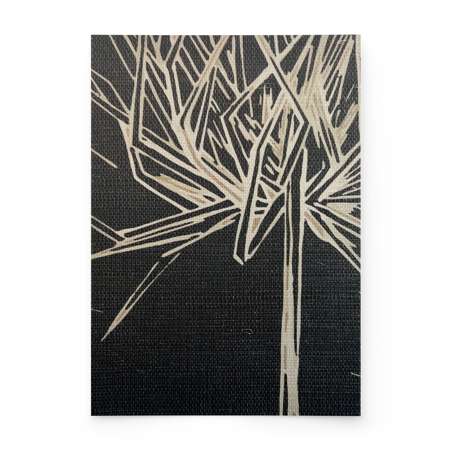 PALM GRASSCLOTH | INK