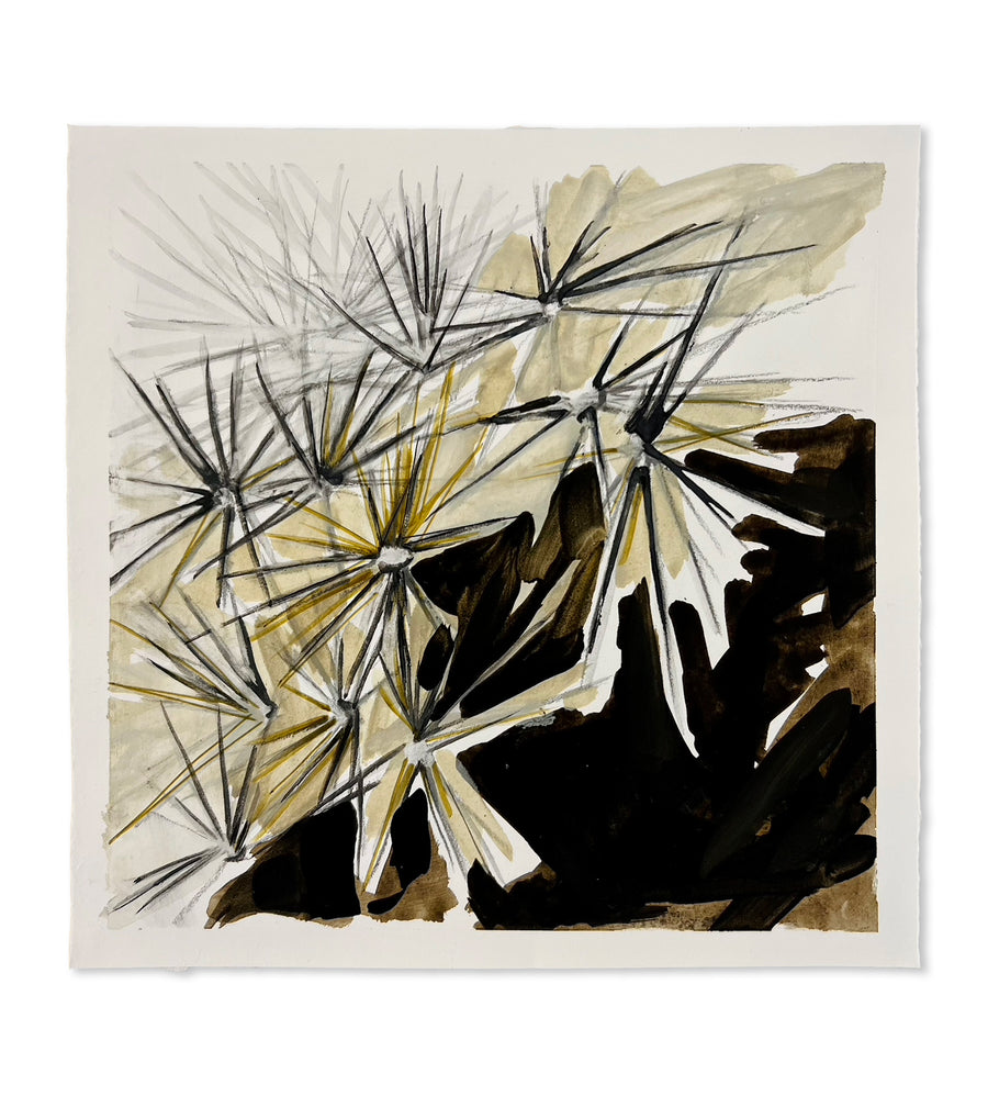 wendy martin small works- cacti burst