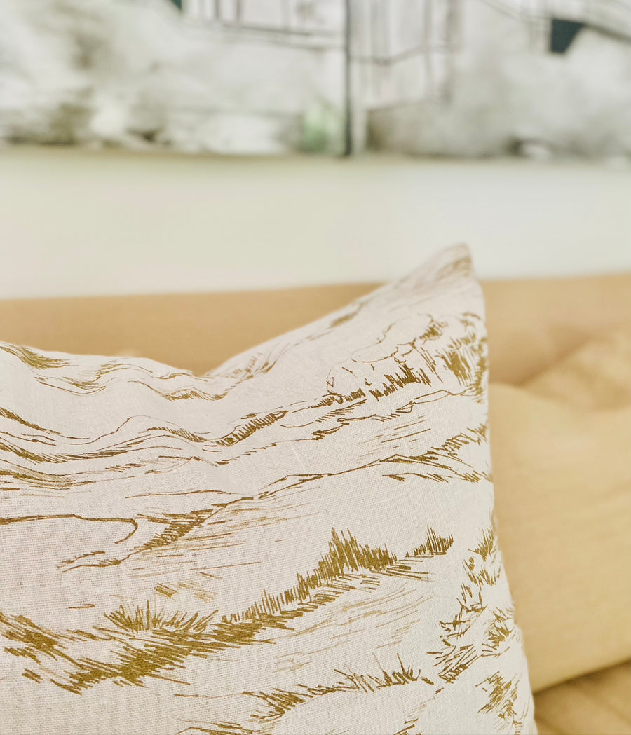LOW COUNTRY Pillow | Winter Grass