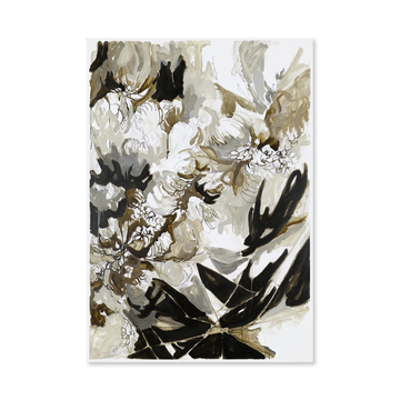 Flourish NO. 2 works on paper by WM Art