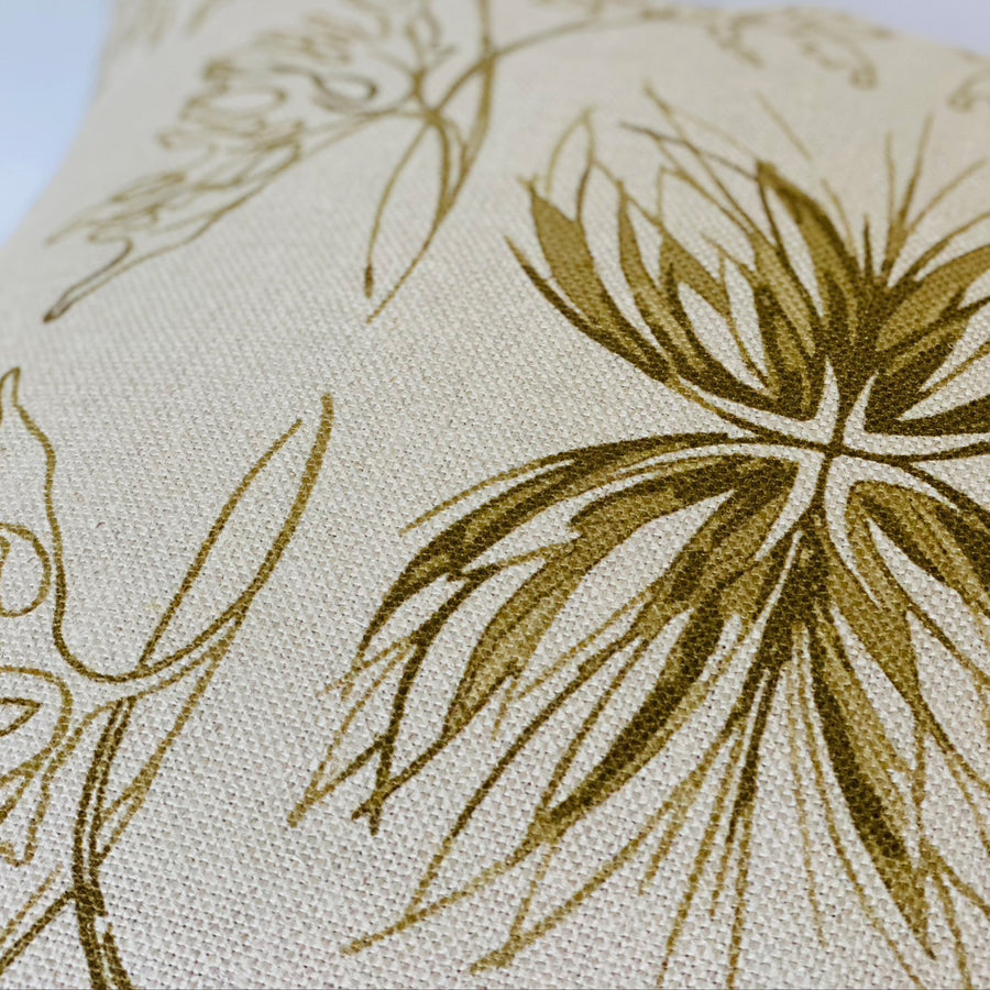 BEETLE & BUD Pillow | Brass