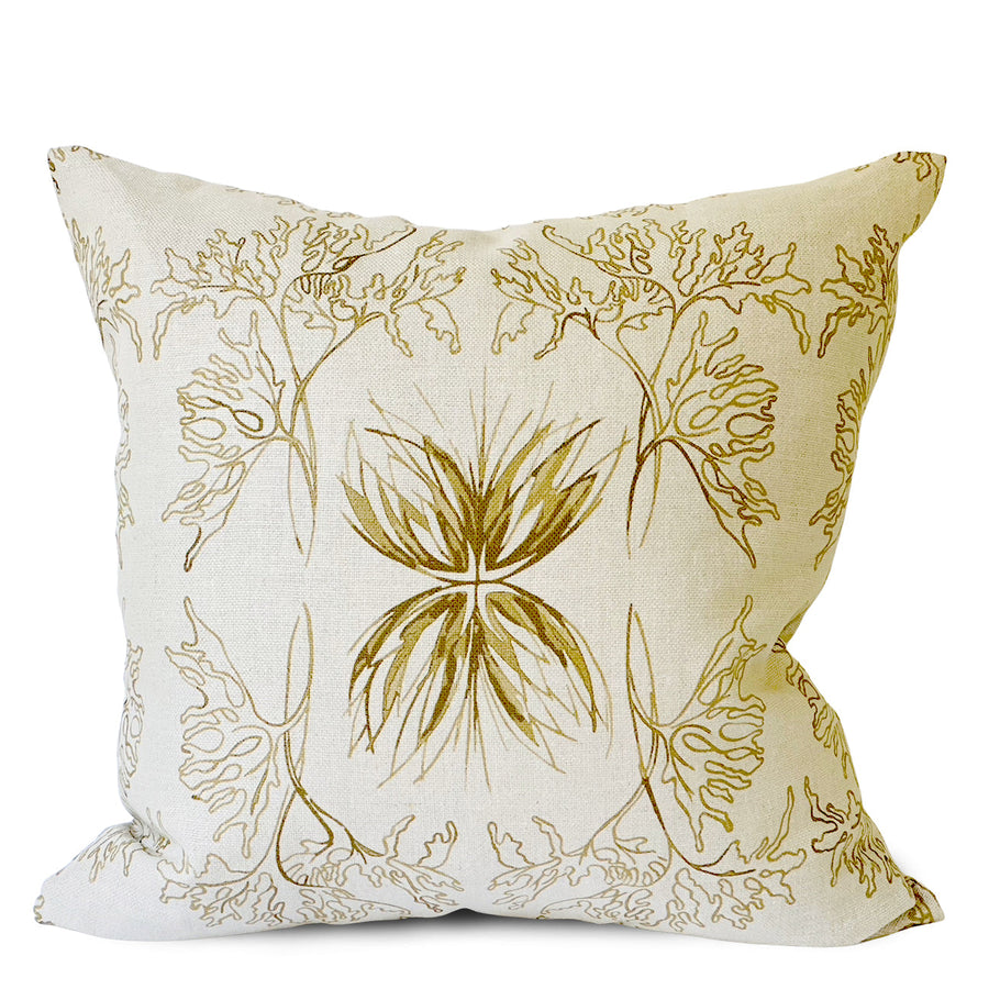 BEETLE & BUD Pillow | Brass